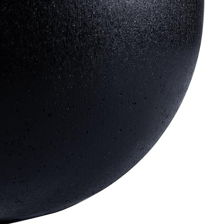 Safavieh Outdoor Collection Gerand Black Concrete Planter (Fully Assembled)