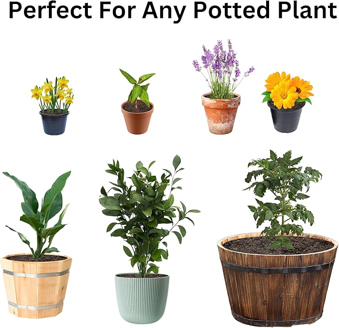 Premium Top Soil - Use This to Improve Soil Quality, Filling Holes, Top-up Potted Plants, Protect Seeds, & Make Soil Mixes, Top Soil for Lawns | Ideal Indoor Potting Soil Combo 1 Quart
