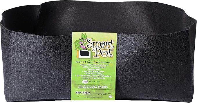 Smart Pot Tray Liner, Raised Bed Flood, 3 ft x 3 ft x 1 ft (36" x 36" x 12")