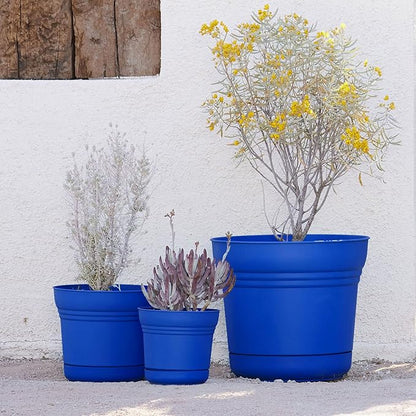 Bloem Planter Saturn CL BL 14"