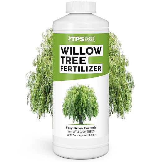 Willow Fertilizer for Willow Trees, Great for Weeping Willow, Corkscrew Willow, and Dappled Willow, Liquid Fertilizer by TPS Plant Foods, 32oz (1 Quart)