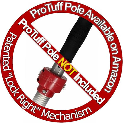 ProTuff 13" Silt Net Pool Skimmers for PROS – 6 Pack – “490 Promise” Unlimited, Unconditional Replacement – Ultra-Durable Ultra-Fine Net for Silt – Heavy-Duty Aluminum Frame & EZ-Clip Pole Attachment