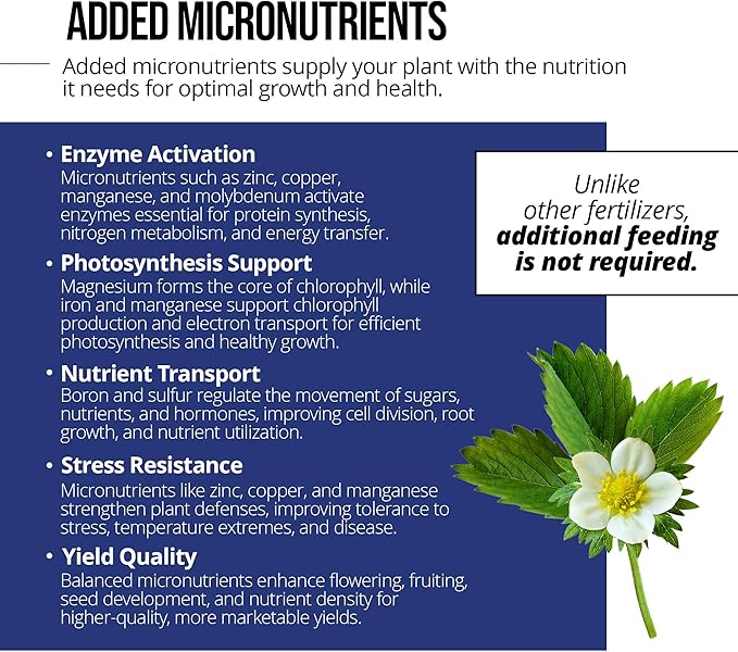Jack's Elementals Mix of Soluble Traces MOST Water-Soluble Fertilizer with Micronutrients to Correct Chlorosis in Plants Grown in Continuous Liquid Feed Programs, 1lb