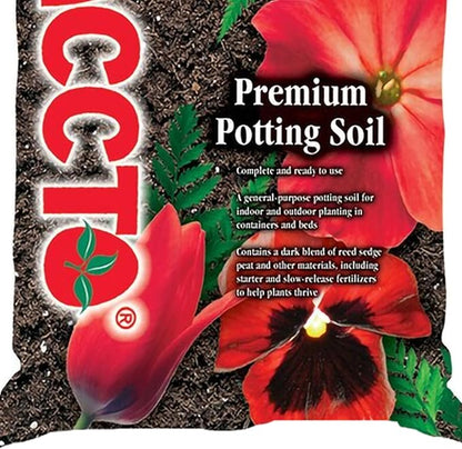 Michigan Peat General All Purpose Premium Potting Soil with Perlite for Indoor Outdoor Pots, Planters, and Raised Bed Gardening, 25 Pounds (10 Pack)
