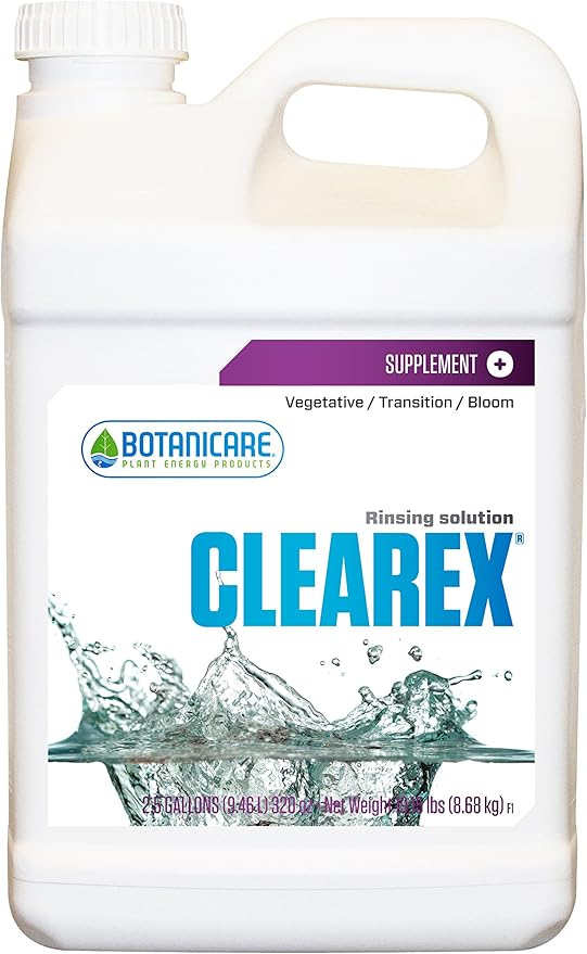 Botanicare CLEAREX Rinsing Solution, 2.5-Gallon (2-Pack)