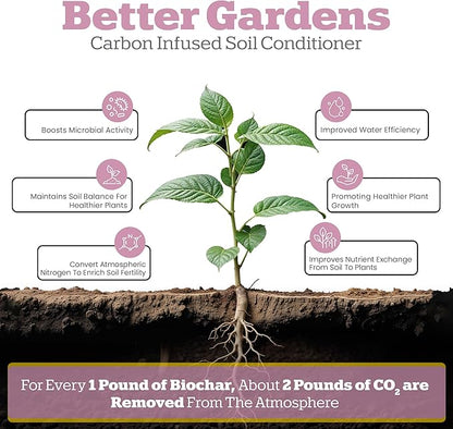 Wakefield Biochar Potting Mix & Indoor Plant Soil - 2 Quart