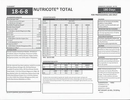 Nutricote Orchid Food by Orchid Nerd, 15-Ounce (Orchid Ferlizer) 18-6-8 Slow Time Release