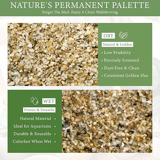 8LB Horticultural Sand for Succulents and Cactus Soil, 1-2mm Natural Coarse Sand for Plants, Multi-Purpose Silica Horticultural Grit for Aquarium, Vase Filler, Fire Pit & Garden Decor
