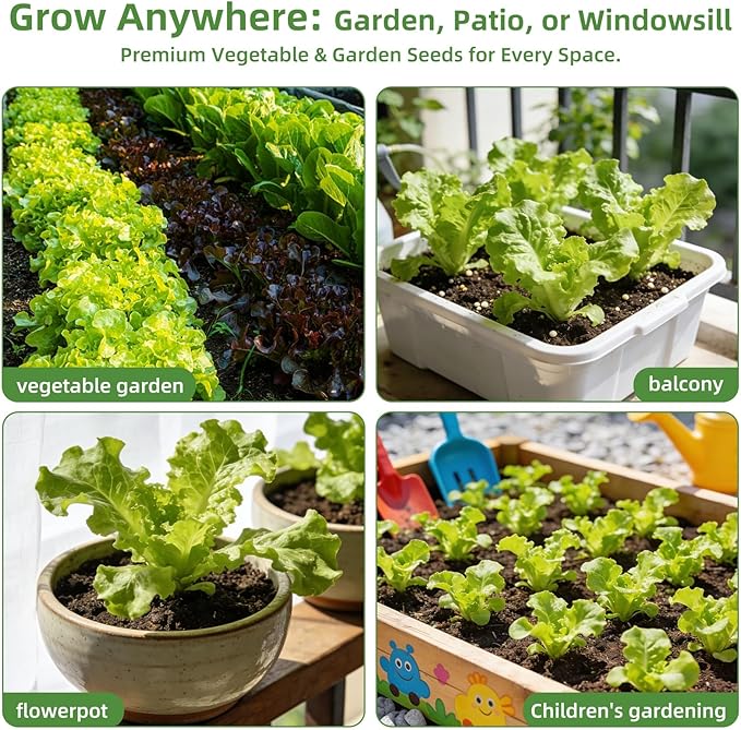 【Seed Vault】 Heirloom Vegetable Seeds Planting Kit - 15,000+ Non-GMO Seeds for Hydroponic, Indoor & Outdoor Gardening | Includes Tomato, Cucumber, Carrot Seeds & Survival Backpack Emergency Gear