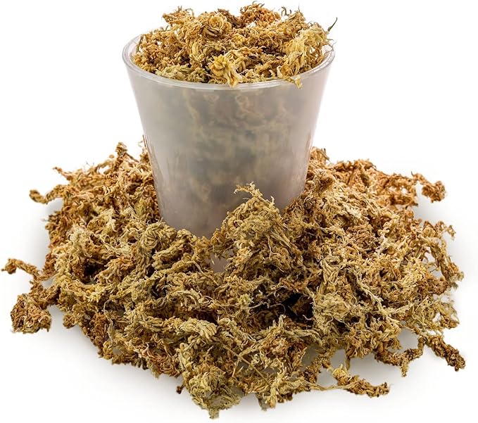 Premium Grade Sphagnum Moss by Gardenera - 20 Quart - Organic Hand Mixed New Zealand Long Fibered Sphagnum Moss Orchid - 4 Bags of 5 Quart