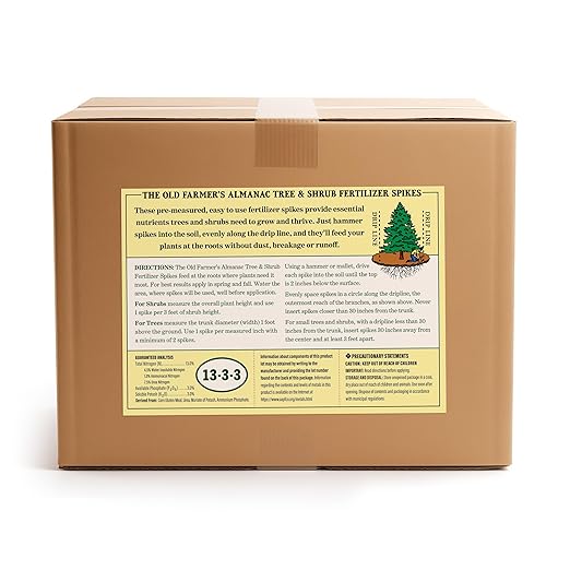 The Old Farmer's Almanac Tree & Shrub Fertilizer Spikes (Case of 72 Spikes)