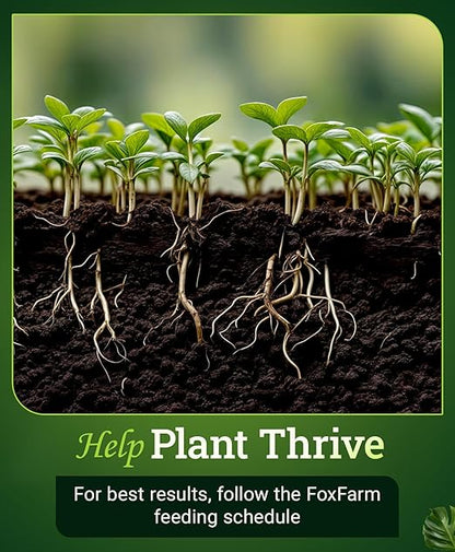FoxFarm Bush Doctor Kangaroots Root Drench Inoculant – Enhances Root Efficiency, Immediate Nutrient Uptake, Custom Soil Microbes - Ideal for Hydroponic & Soil Applications - 1 Gallon