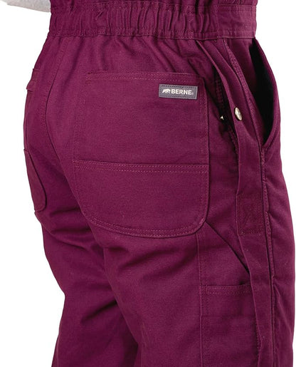 Berne Women's Softstone Duck Insulated Bib Overall
