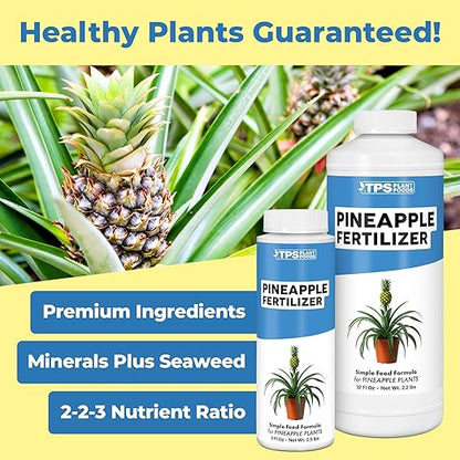 Pineapple Fertilizer for Pineapple Plants, Supports Fruit Production and Indoor/Outdoor Success, Liquid Fertilizer by TPS Plant Foods, 8 oz (250mL)