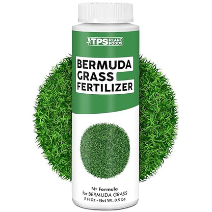 Bermuda Grass Fertilizer for Bermuda Grass, Great for Tifway, Celebration, and Princess Varieties, Liquid Fertilizer by TPS Plant Foods, 8 oz (250mL)