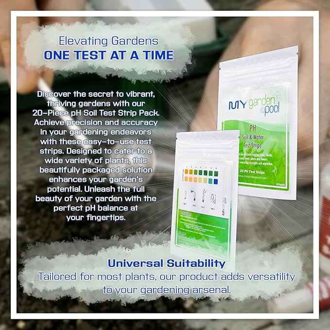Promix Premier Horticulture Organic Pro Seed Starting Mix; 16 qt with My Garden Pool PH Soil Test Strips 20 ct, and Gardening Claw Gloves and Garden-IQ, Smart Gardening AI Assistant!