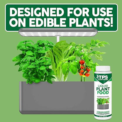 Liquid Plant Food for use in AeroGarden, IDOO and Hydroponic Growing Systems, Liquid Fertilizer, 32 oz (1 Quart)