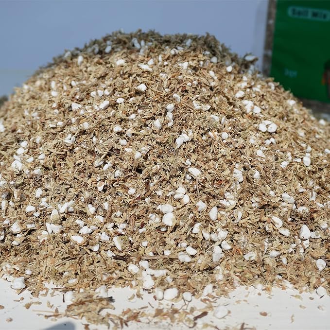 Carnivorous Plant Soil Mix 3 Qts, Include Perlite and Sphagnum Moss Debris, Great Potting Soil for Venus Fly Traps, Pitcher Plants, Sundews
