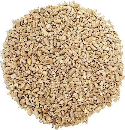 CountryMax Sunflower Chips for Birds 50lbs - Shelled Medium No Waste Bird Seed for Outside Feeders, Large Bulk Bag of Wild Bird Food
