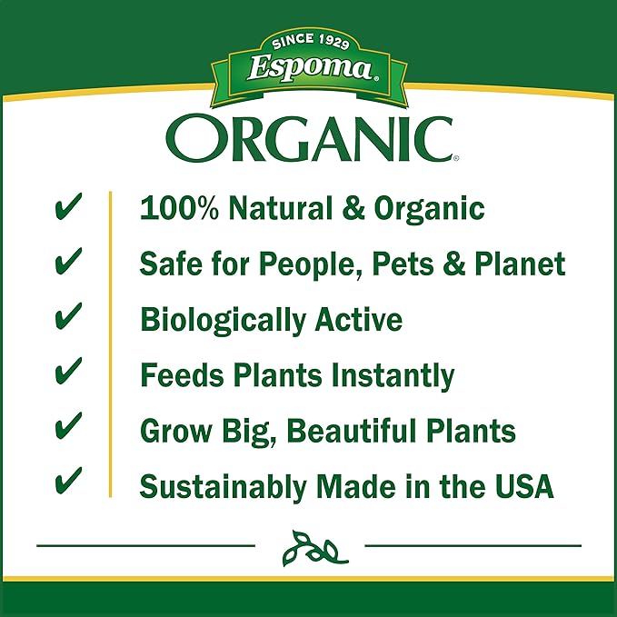 Espoma Organic 8 Ounce Concentrated Indoor! Plant Food - Indoor Plant Fertilizer for Large & Small Plants Like Pothos, Fiddle Leaf Fig, Monstera, Snake & Palms. Pack of 2.
