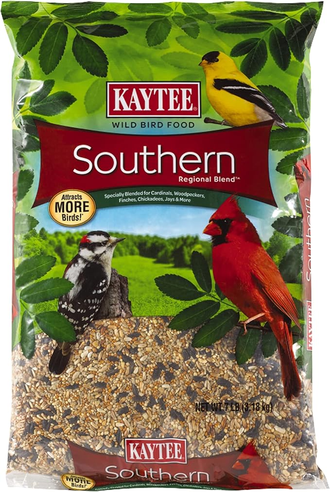 Kaytee Southern Regional Wild Bird Blend,7-Pound Bag,(Pack of 6)