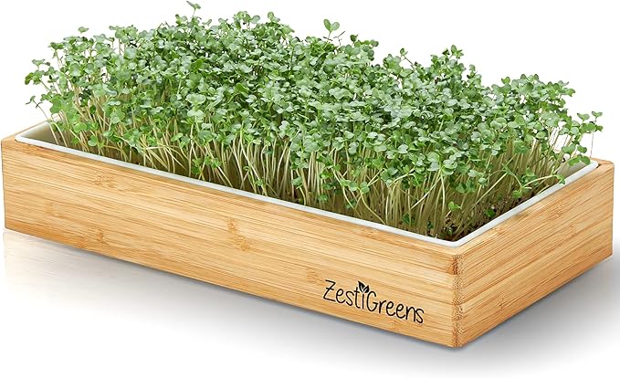 Microgreens Kit Refills with 9 Plant Mats & 9 Types of Seeds for ZestIGreens Microgreens Starter Kit
