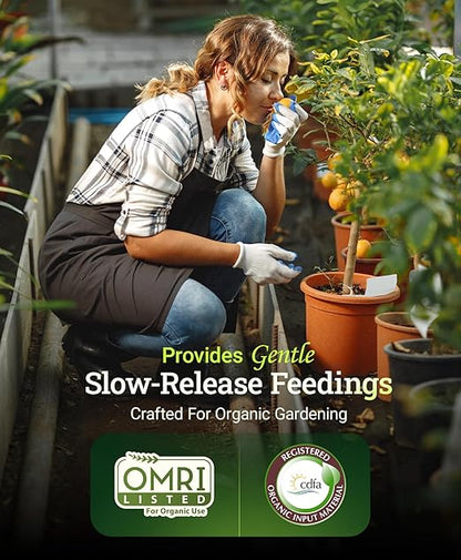 FoxFarm Happy Frog All Purpose Fertilizer - Organic Slow Release Fertilizer for Flowers, Vegetables & Ornamental Plants - Contains Soil Microbes & Mycorrhizal Fungi - OMRI Listed, 4 lb, Pack of 2