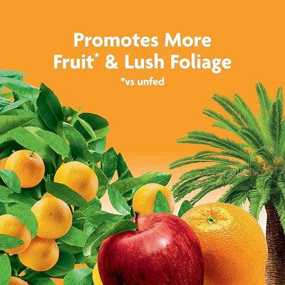 Miracle-Gro Fruit & Citrus Plant Food Spikes - 10-15-15 NPK Easy-To-Use Nutrition for Fruit and Citrus Trees, Plant Fertilizer, 12 Spikes, 3 lb.