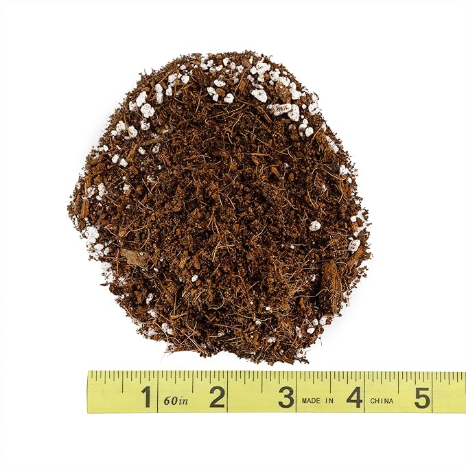 Soil Sunrise Coco Peat Perlite Potting Mix (12 Quarts) Loose Coconut Coir and Perlite