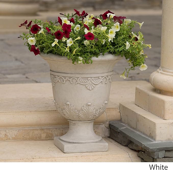 Christopher Knight Home Antique Moroccan Urn Planter, 20", White
