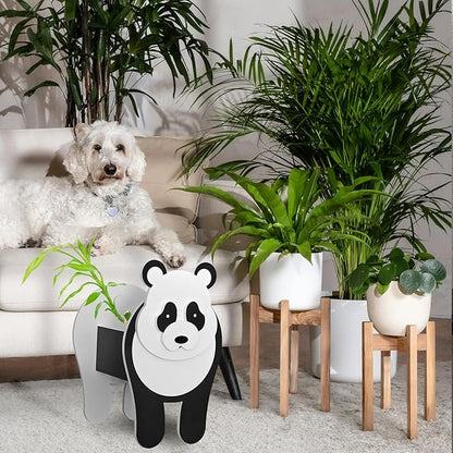 Panda Planter, Cute Animal Shape Flower Planters, Plant Pots for Indoor/Outdoor Garden Decor, Unique Gifts/Souvenirs for Pet Lovers