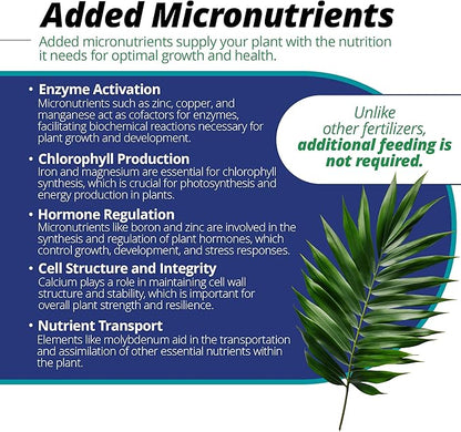 Jack's Classic 16-5-25 Tropical Food Water-Soluble Fertilizer with Micronutrients for Strong Lush Growth, 1.5lbs