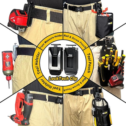 [MAGG HEVI] Tool Holster Compatible with Milwaukee M12 New Generation Tools,Gravity Locking Clip-On Tool Belt Holder for Drills, Driver, Impacts,Multi-Tool and More on Your Belt