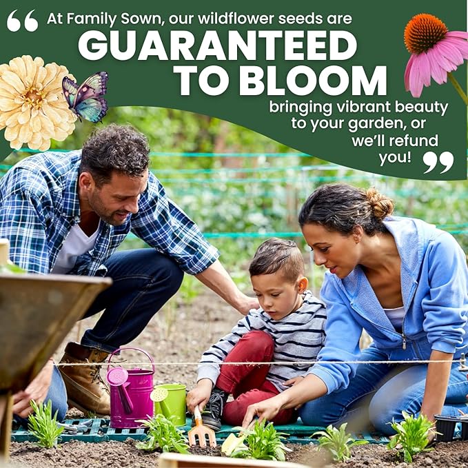Bee Friendly Mix – 31,000 Seeds for Planting – 2026 Season – 4 Ounce Pouch