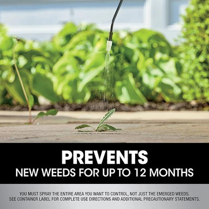 Roundup Dual Action 365 Weed & Grass Killer Plus 12 Month Preventer with Pump 'N Go 2 Sprayer, 1.33 gal.
