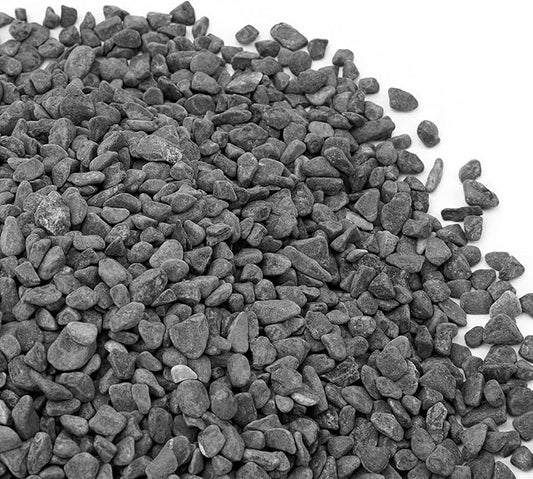 Onlyfire 2lb Gray Bean Pebbles, 1/5" Natural Decorative River Rocks for Plants, Vases, Aquarium, Succulents and Outdoor Garden Landscaping