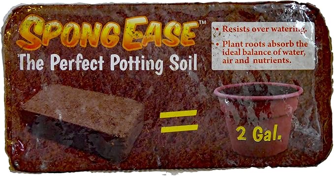 Coco Coir Brick, Makes 2 gals Potting Soil for seedlings, Rooting, Vegetables, Berries, Roses, Orchids, House Plants, hydroponics, Worm Farms, Animal Bedding (20 Pack)