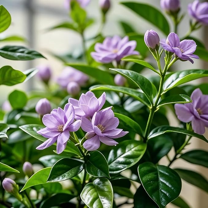 Mix Climbing Double Jasmine Seeds for Planting, 250+pcs Perennial Fragrant Climbing Jasmine Flower Seeds Plants, Heirloom Non-GMO Beauty Climber Flowers for Home Garden Outdoors
