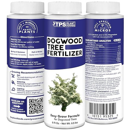 Dogwood Tree Fertilizer, Complete Liquid Dogwood Plant Food, 8 oz (250mL)