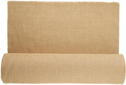 VEVOR Burlap Fabric Roll, 36” x 150 ft High Density Natural Jute Fiber Material for Outdoor Plant Care, Tree Wrap Roll, Decor, DIY Crafts, Wedding, Garden Weed Barrier, Plants & Trees Winter Covering