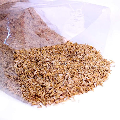 Rice Hulls - Organic Use - 10 lb - House Plants - Gardening - Chicken Bedding Nesting