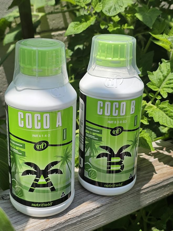 3 Bags 10 Liters Coco Perlite 70/30 Mix + Nutrients Coco A&B 500ml