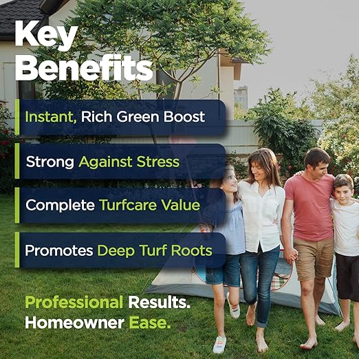 Supply Solutions 25-0-15 Ultra Green Lawn and Turf Fertilizer - 16% Slow Release Nitrogen - Promotes Lush, Green Lawns and Strong Root Growth, Reduces Mowing Frequency (25 Pounds)