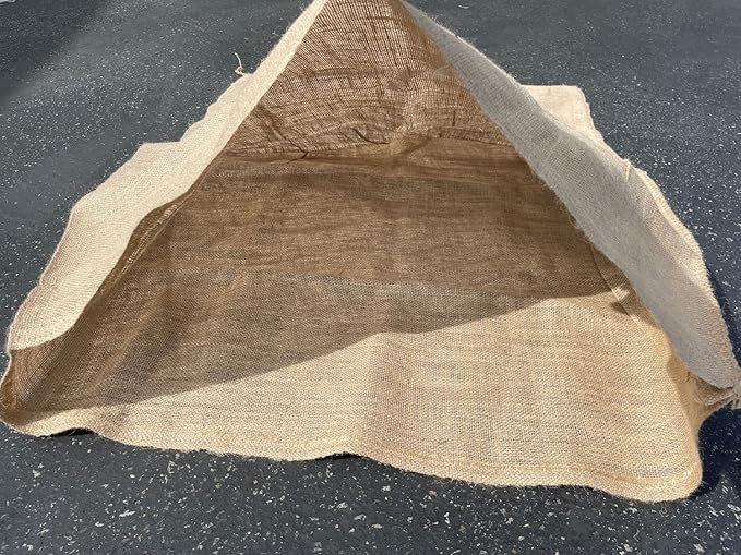 Sandbaggy Extra Large 36" x 48" Burlap Bags - Adult Potato Sack Racing, Grow, Plant Covers - Reusable Grocery Bags - Food Grade (2)
