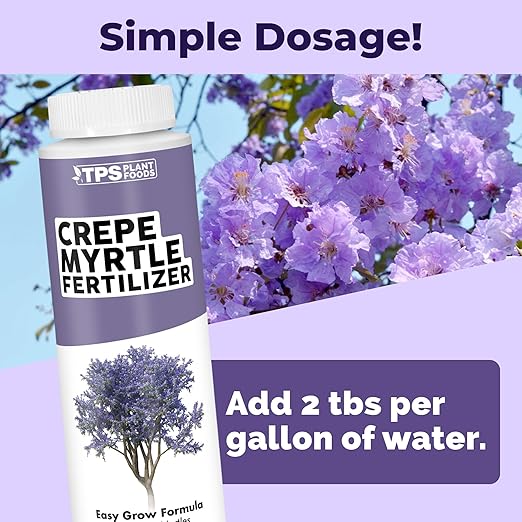 Crepe Myrtle Fertilizer, Complete Liquid Crepe Myrtle Tree Plant Food, 8 oz (250mL)