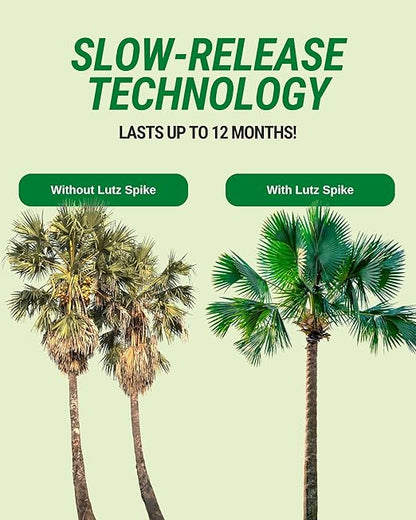 Maintenance Palm Tree Fertilizer Spikes, Pack of 125 - Fertilizer Sticks & Plant Food Spikes for Palm Trees & Ferns - Contains Manganese, Magnesium, Potassium, Sulfur, Iron, Copper