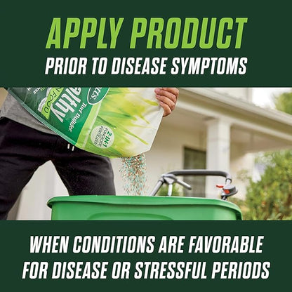Scotts Turf Builder Healthy Plus Lawn FoodFL, 2-in-1 Fungicide and Fertilizer, Helps Grass Withstand Summer Stress, 8,000 sq. ft., 27.40 lbs.