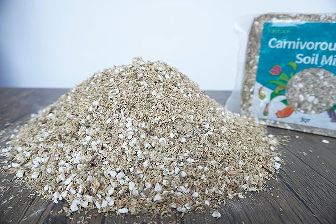 8 Qts Carnivorous Plant Soil Mix, Great Potting Soil for Venus Fly Traps, Pitcher Plants, Sundews and Butterworts