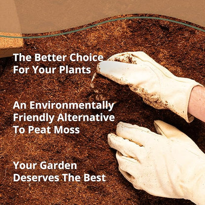 Coco Bliss (10lb Block) + Vermiculite Bliss (24 Qts) - Organic Coco Coir & Vermiculite for Plants - Compressed Coco Coir Brick with Low EC & pH Balance - OMRI-Listed Coco Coir for Plants & Gardening