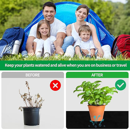 ORIMERC 40 x 50 inch Automatic Plant Watering Mat & 30 feet Self Watering System Wick Cord for Seed Starter Tray Capillary Mat for Seedling Capillary Matting for Potted Plants Greenhouse Gardening